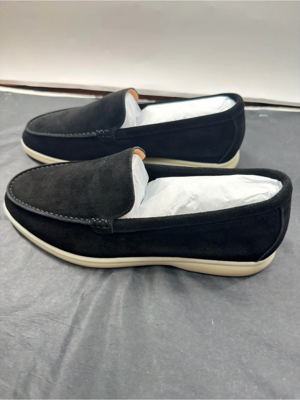 NIB Miramonti Black Loafers
